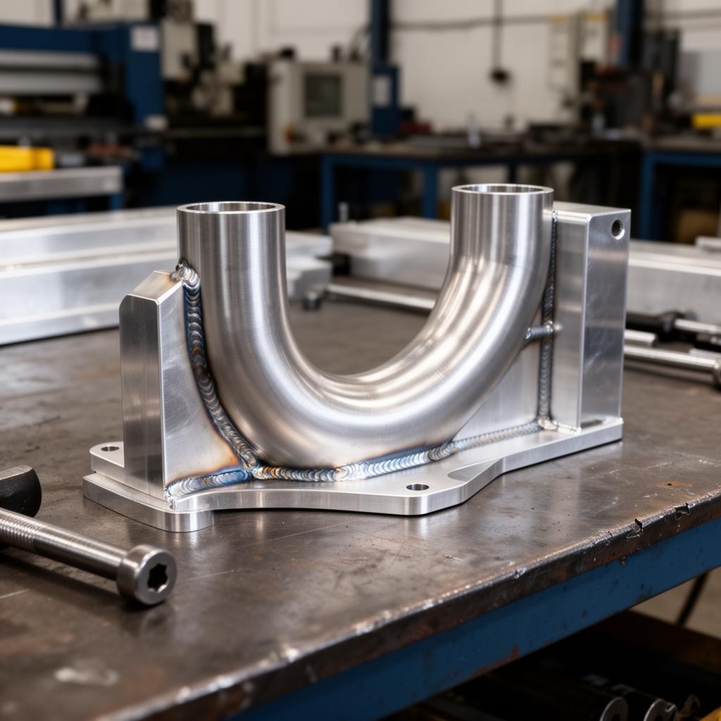 CNC machined precision components